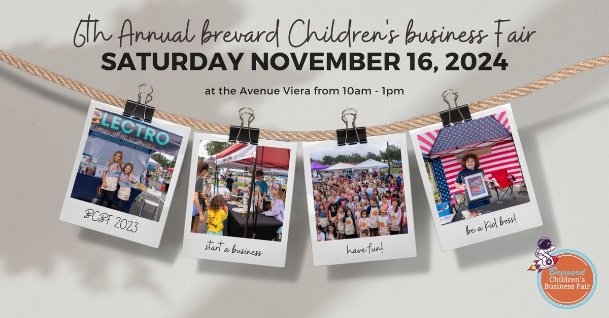 6th Annual Brevard Children's Business Fair