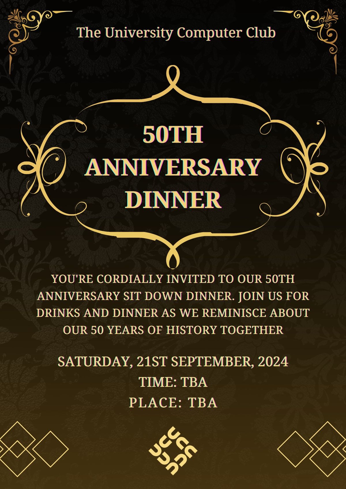 50th Anniversary Sit Down Dinner