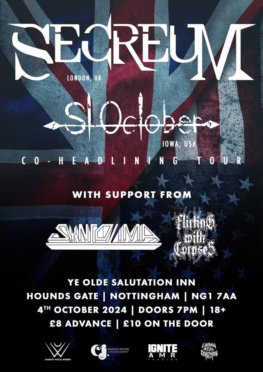 Secreum + St October + Syncolima + Flirting with Corpses LIVE @ The Old Salutation Inn