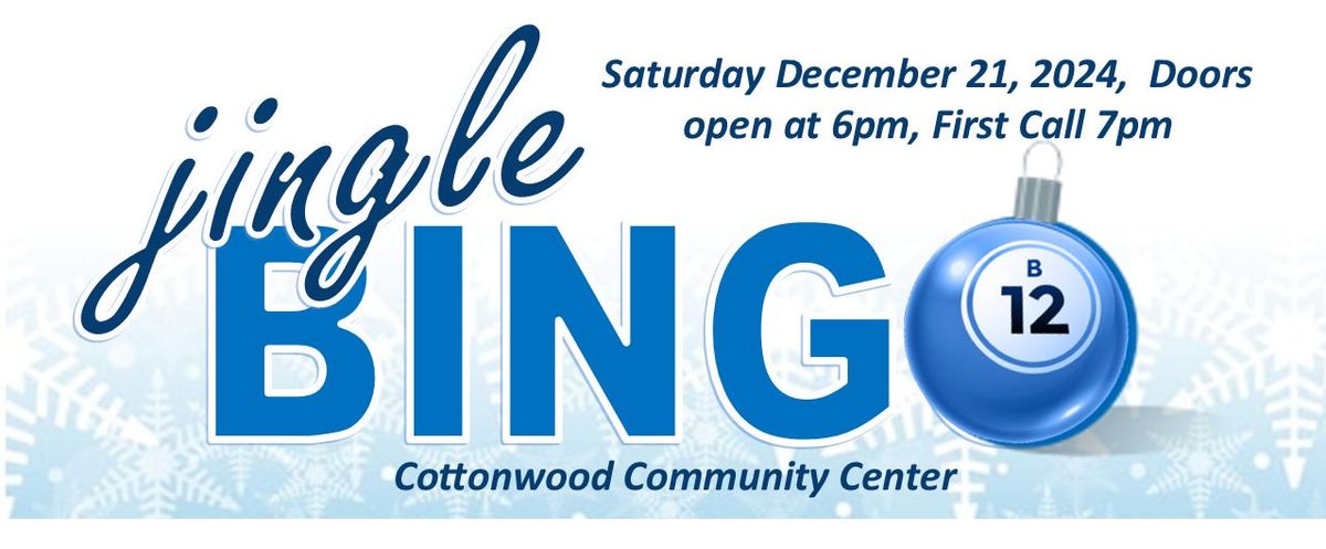 Bingo @ Cottonwood Community Center