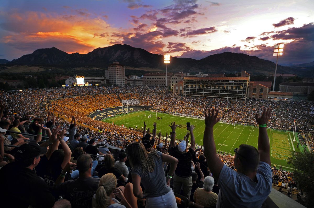 Parking Colorado Buffaloes at West Virginia Mountaineers Football
