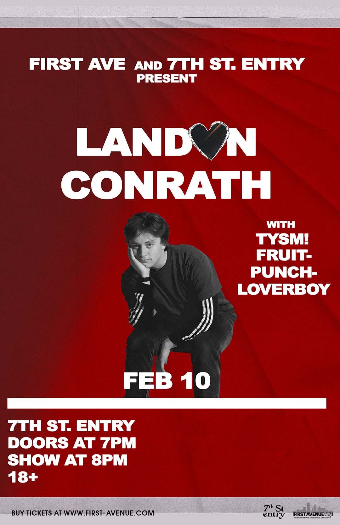 Landon Conrath at 7th Street Entry