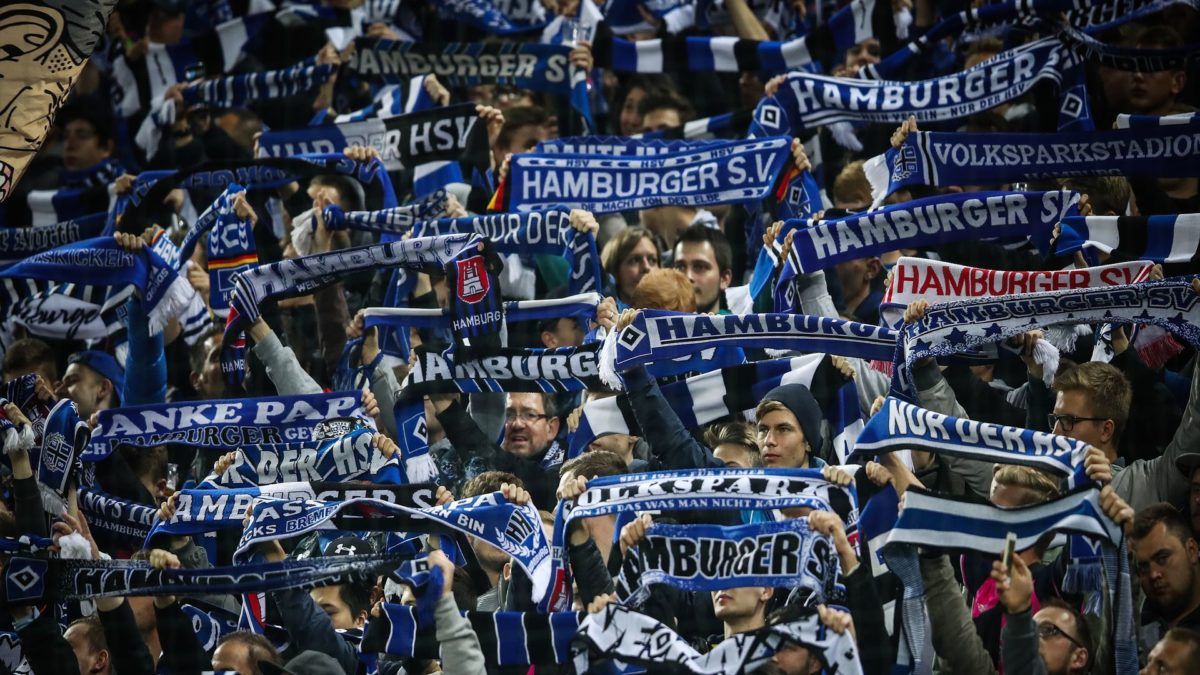 Hamburger SV vs Borussia Dortmund at Volksparkstadion