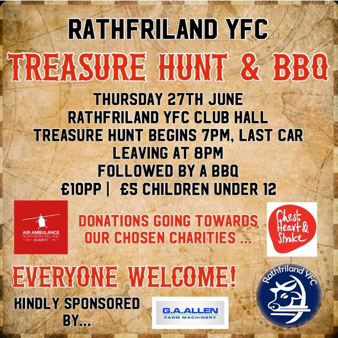 Rathfriland YFC Treasure Hunt & BBQ 