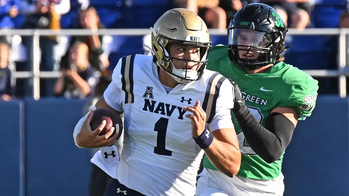 Parking Navy Midshipmen at North Texas Mean Green Football