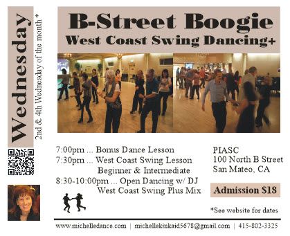 B Street Boogie West Coast Swing Wednesday