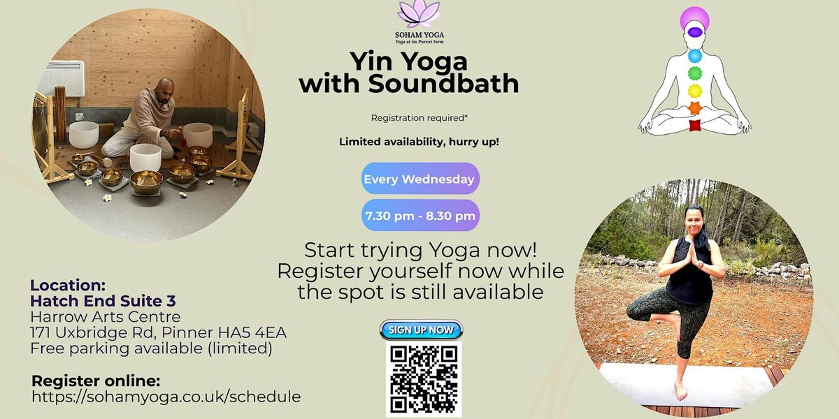 Yin Yoga with Soundbath