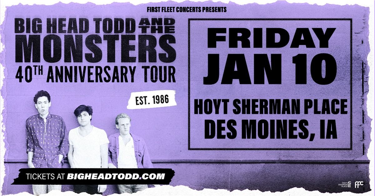 Big Head Todd and the Monsters: 40th Anniversary Tour