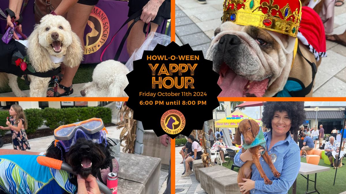 HOWL-O-WEEN YAPPY HOUR!