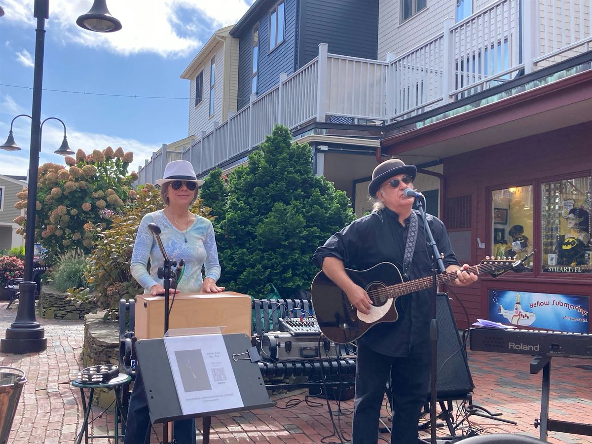 Johnny Juxo & Francesca Ortiz, a vibrant duo playing Americana music in PVD