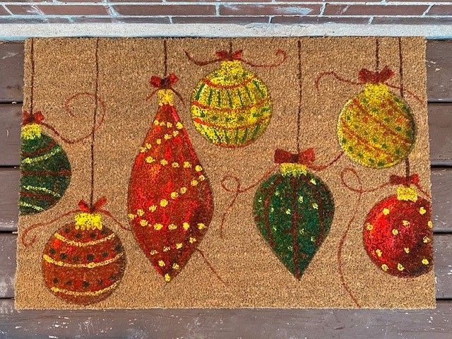 Paint Your Own Doormat - Christmas Edition