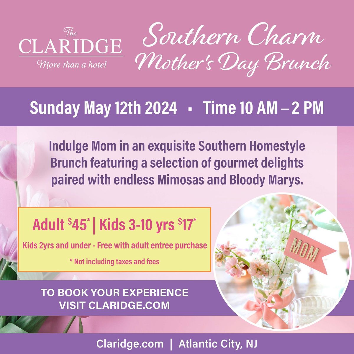 Southern Charm Mothers Day Brunch