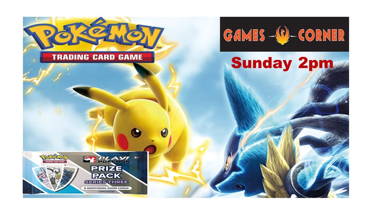 Pokemon TCG Tournament on Sunday