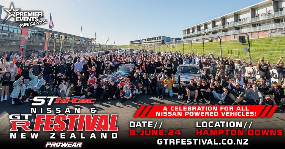 ST Hitec Nissan & GTR Festival NZ 2024, Hampton Downs, Papakura, 8 June