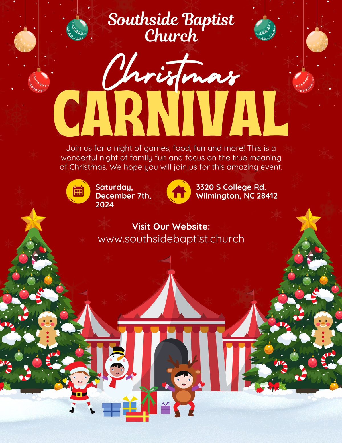 Southside Baptist Church Christmas Carnival