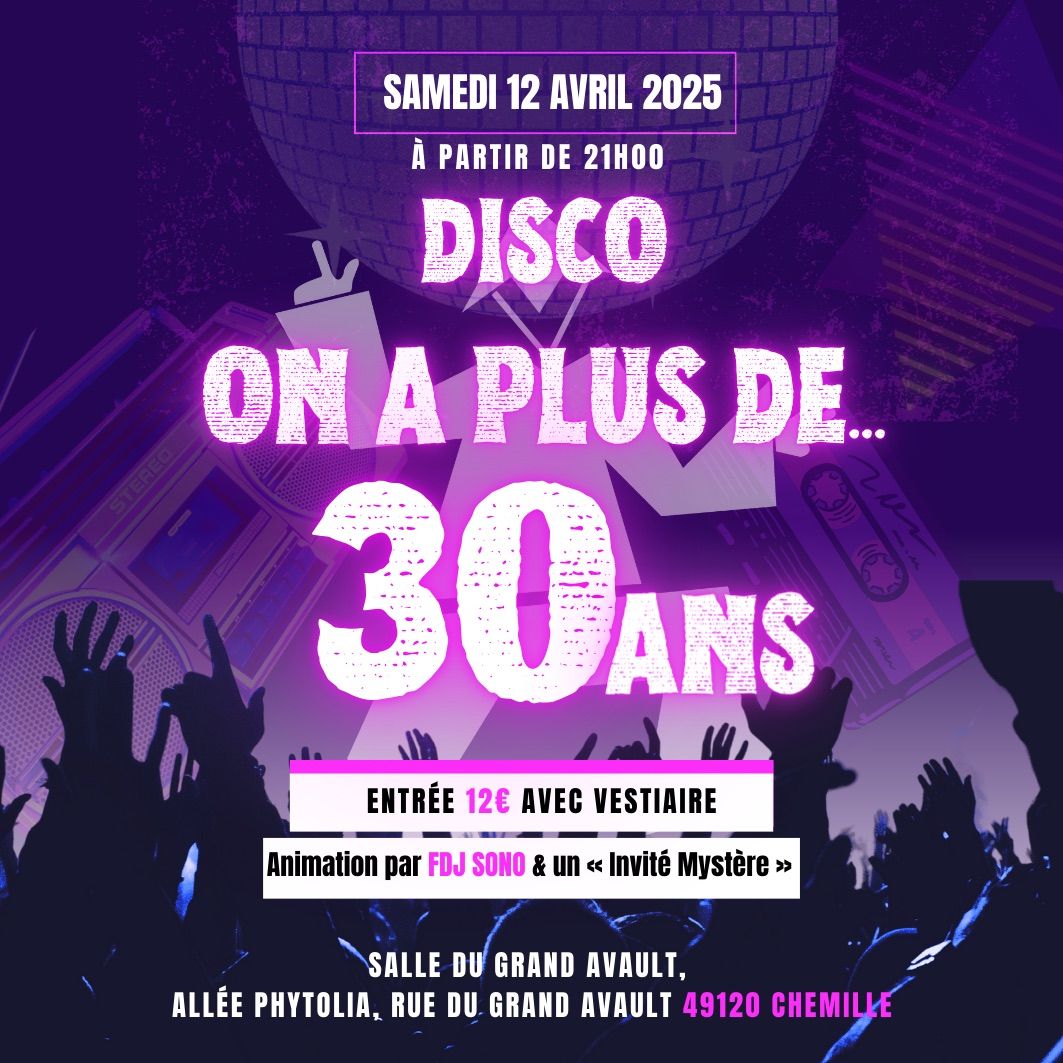 Disco +30 ans