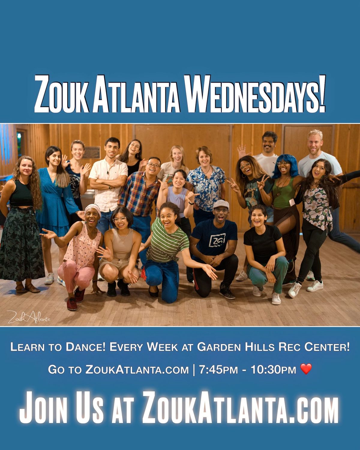 Learn to Dance | Wednesday Dance Classes & Party in Buckhead | Beginner \u2197\ufe0f Advanced \u2764\ufe0f Zouk Atlanta