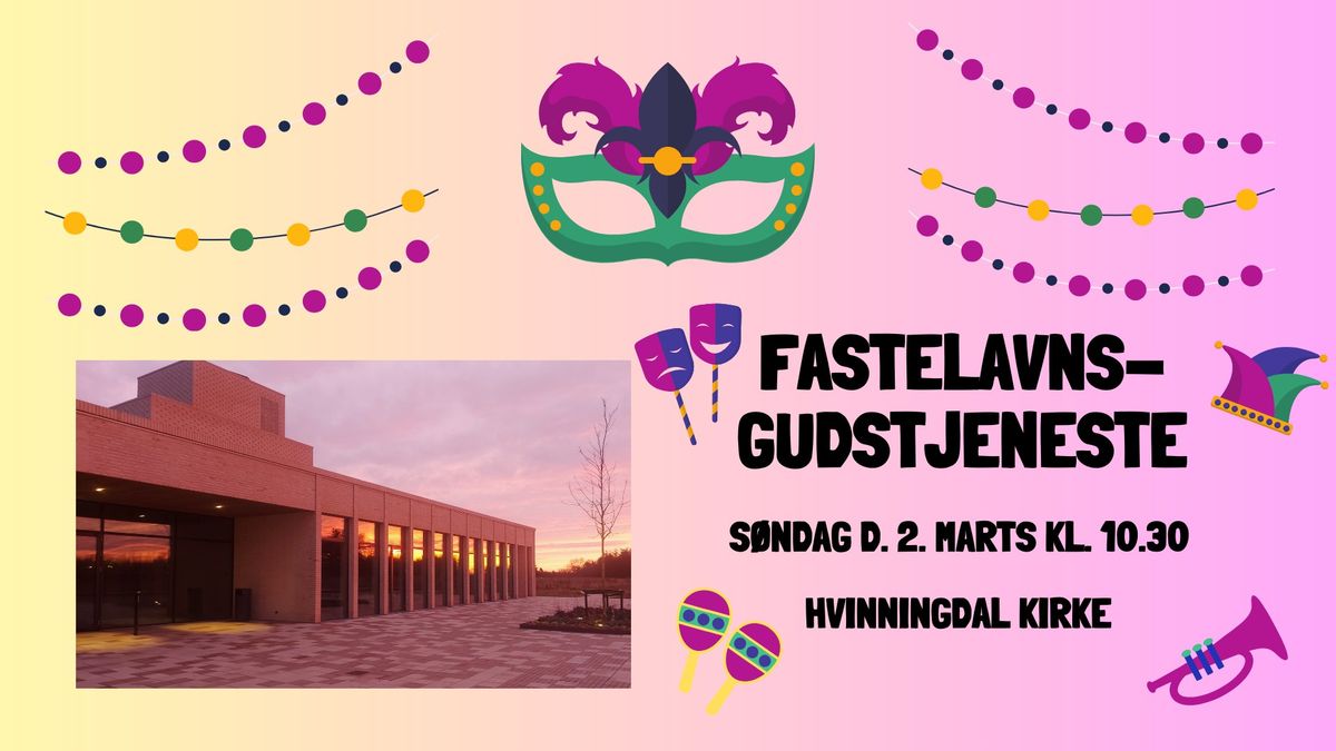 Fastelavnsgudstjeneste i Hvinningdal Kirke