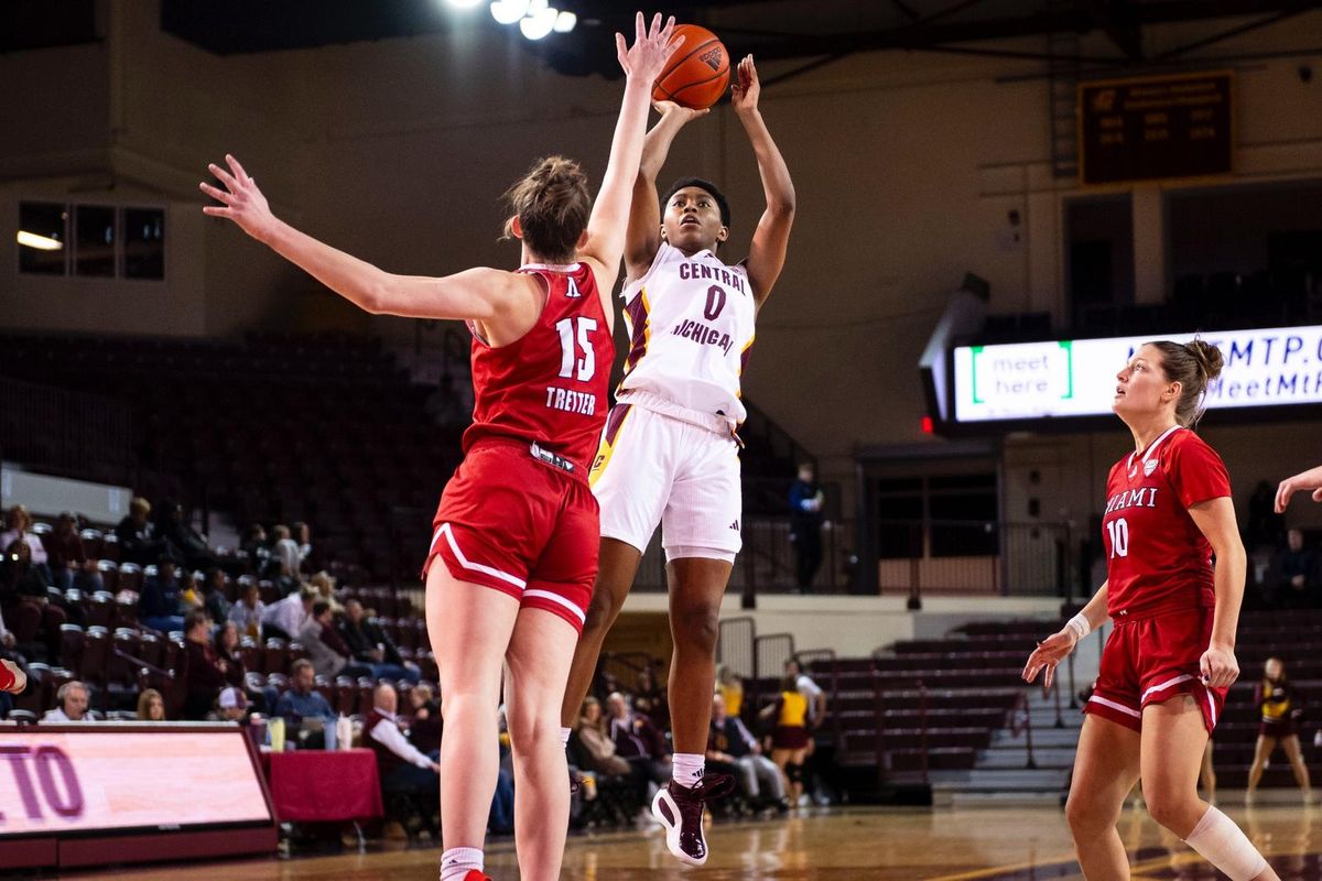 Central Michigan Chippewas at Miami (OH) Redhawks Womens Basketball
