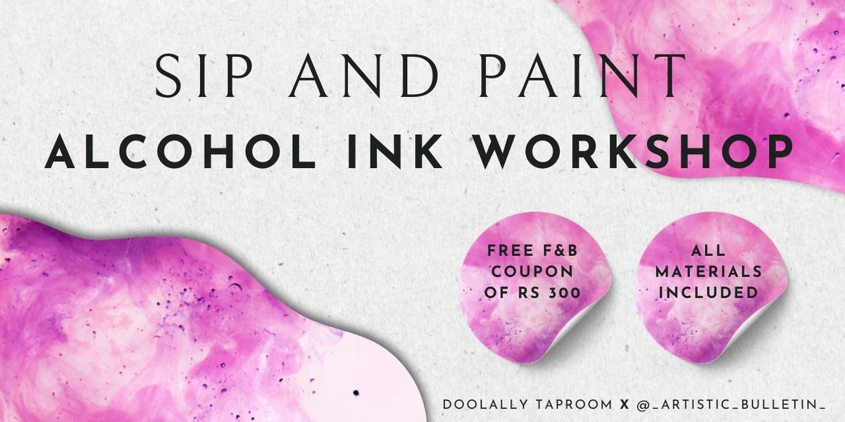 Alcohol Ink Workshop