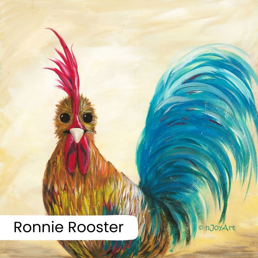 PAINT & PROSECCO at Dunchurch Social Club - Ronnie Rooster