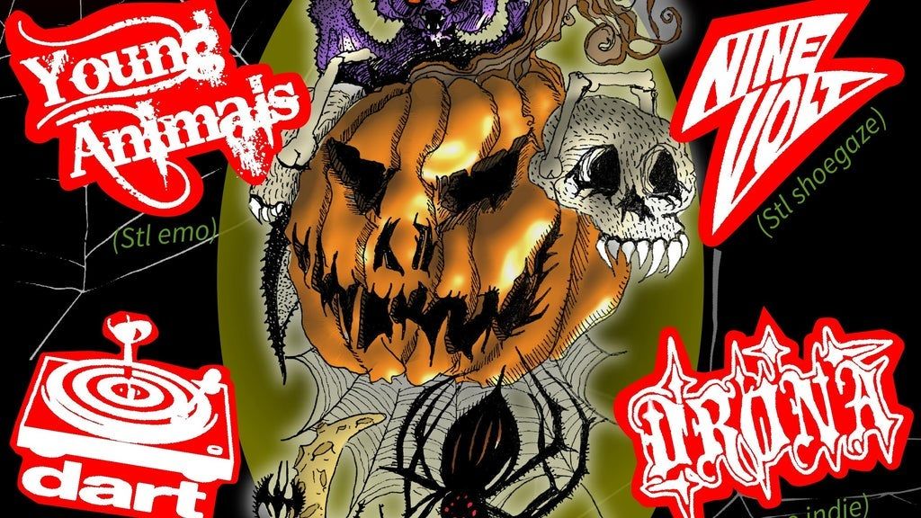 Dance Of The Dead W\/ Drona, Young Animals,  & Ninevolt