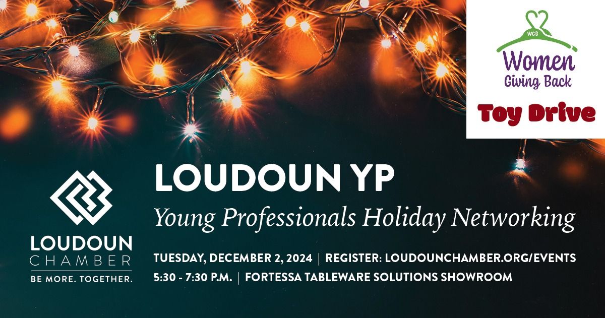 Loudoun Young Professionals Holiday Networking Mixer @ Fortessa Tableware Solutions Showroom