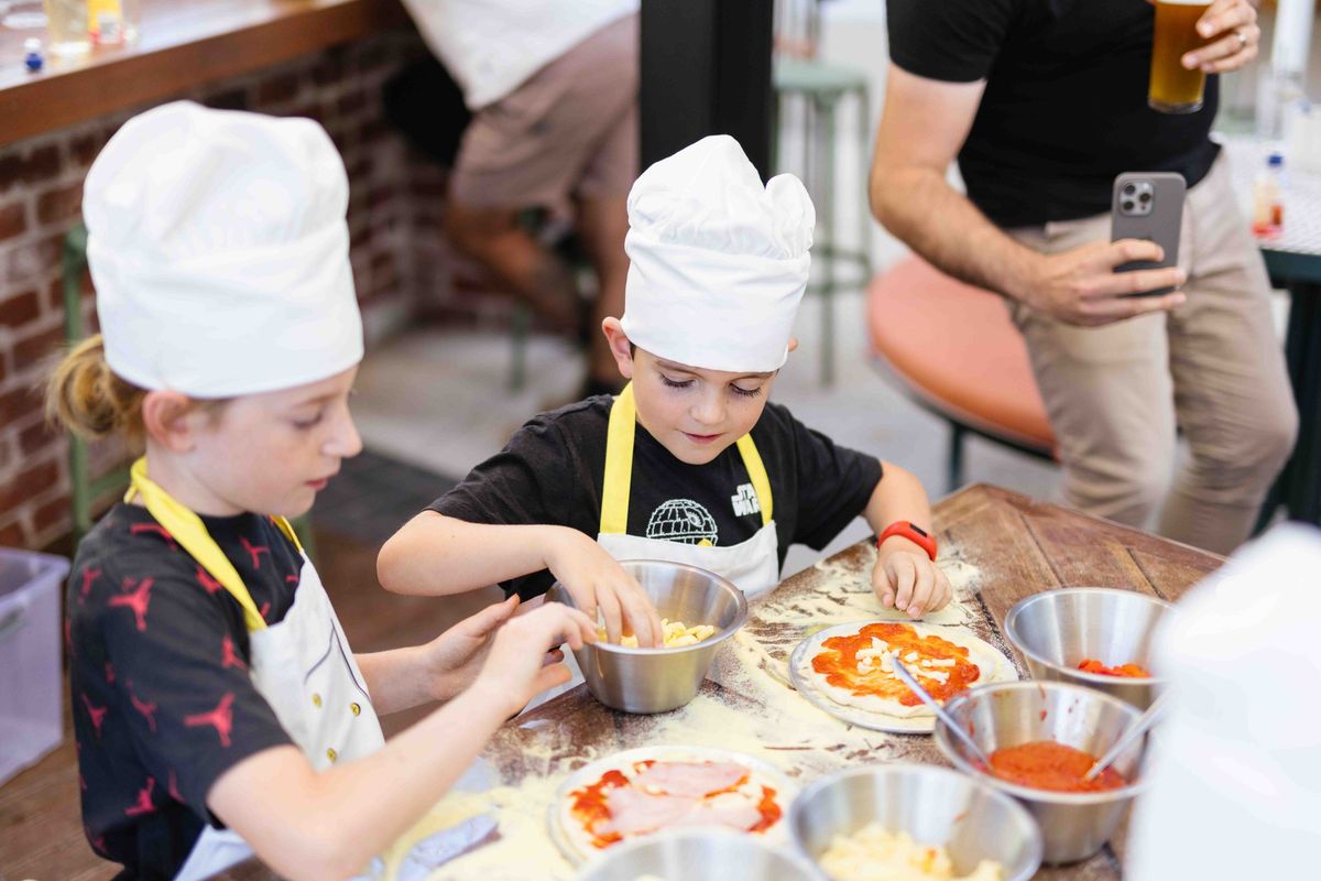 Kid's Pizza Making