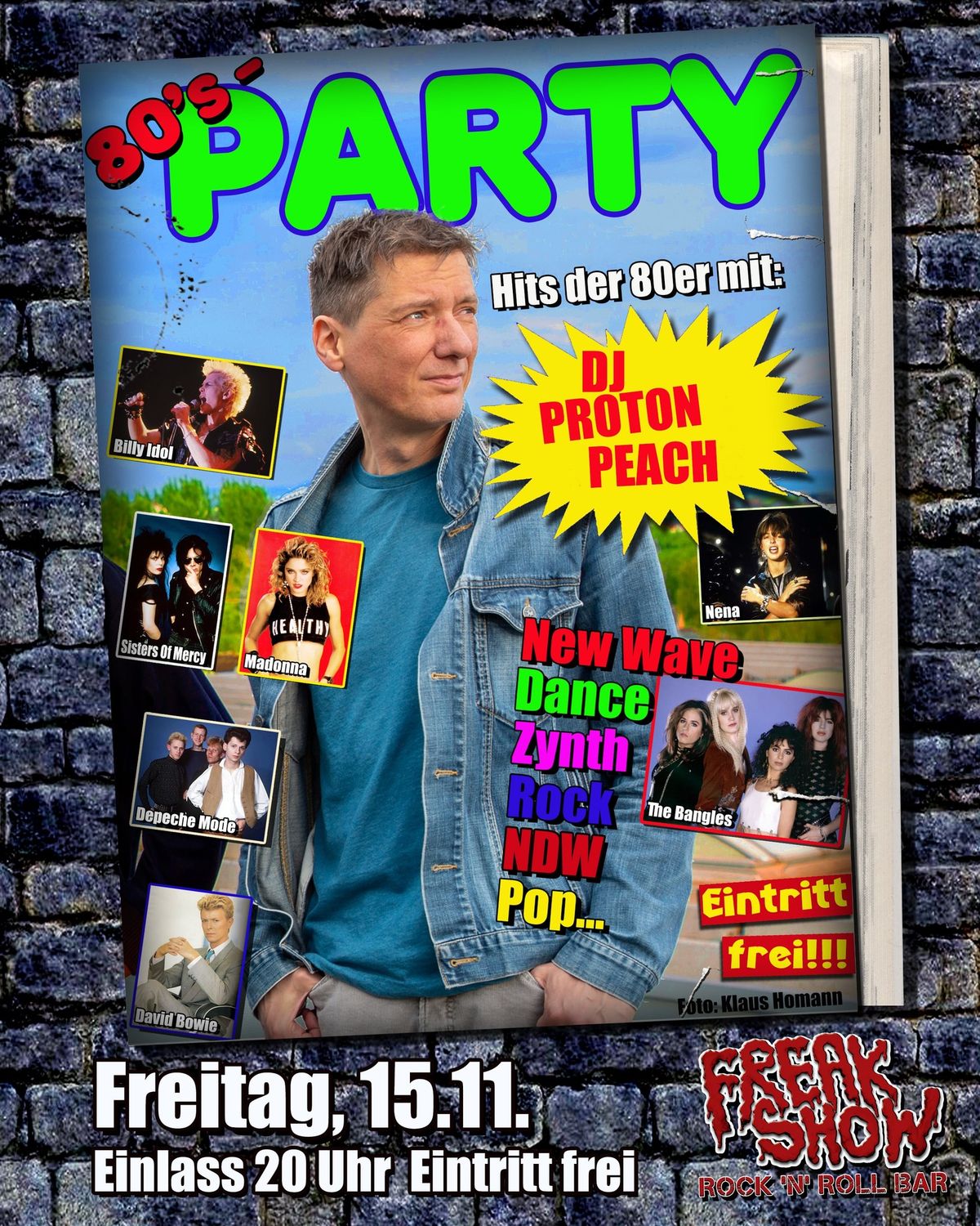 80`s Party mit DJ Proton Peach