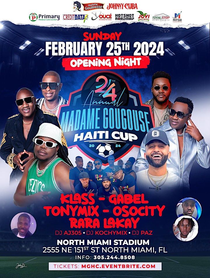 24th Annual Madame Gougouse Haiti Cup 