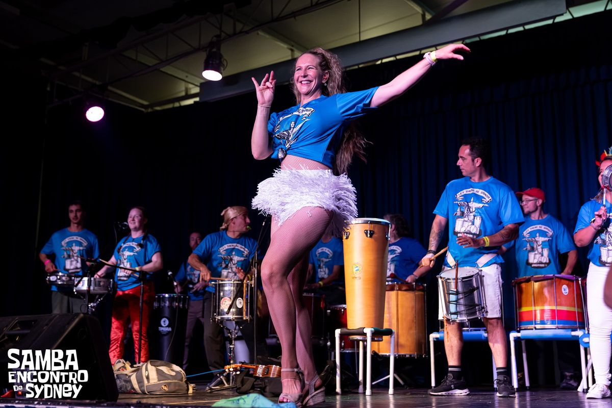 Brazilian Samba Dance Class to LIVE PERCUSSION