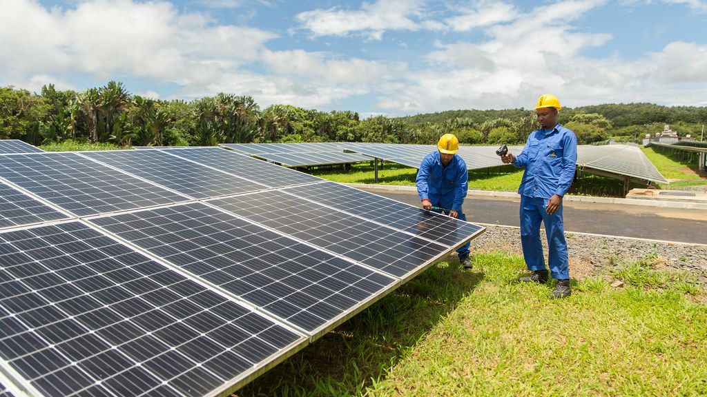 Exclusive Site Visit to 8MW PV Farm at Tamarind Falls