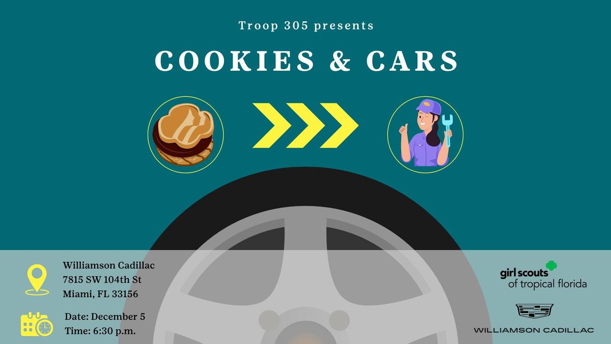 Troop 305: Cookies & Cars (Adults)