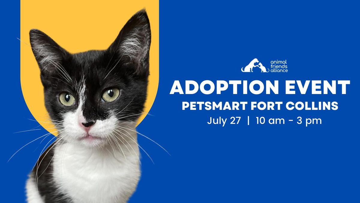 Adoption Event at PetSmart Fort Collins