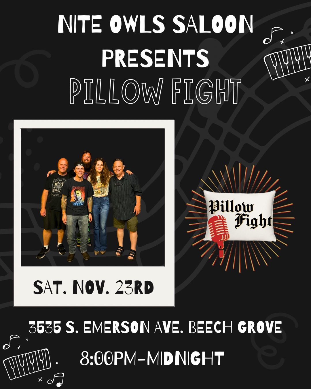 Nite Owls Saloon - Pillow Fight