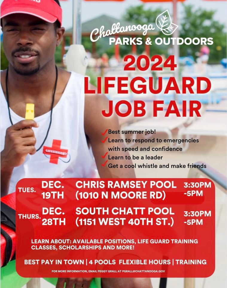 2024 Lifeguard Job Fair 2, South Chattanooga Recreation Center, 28