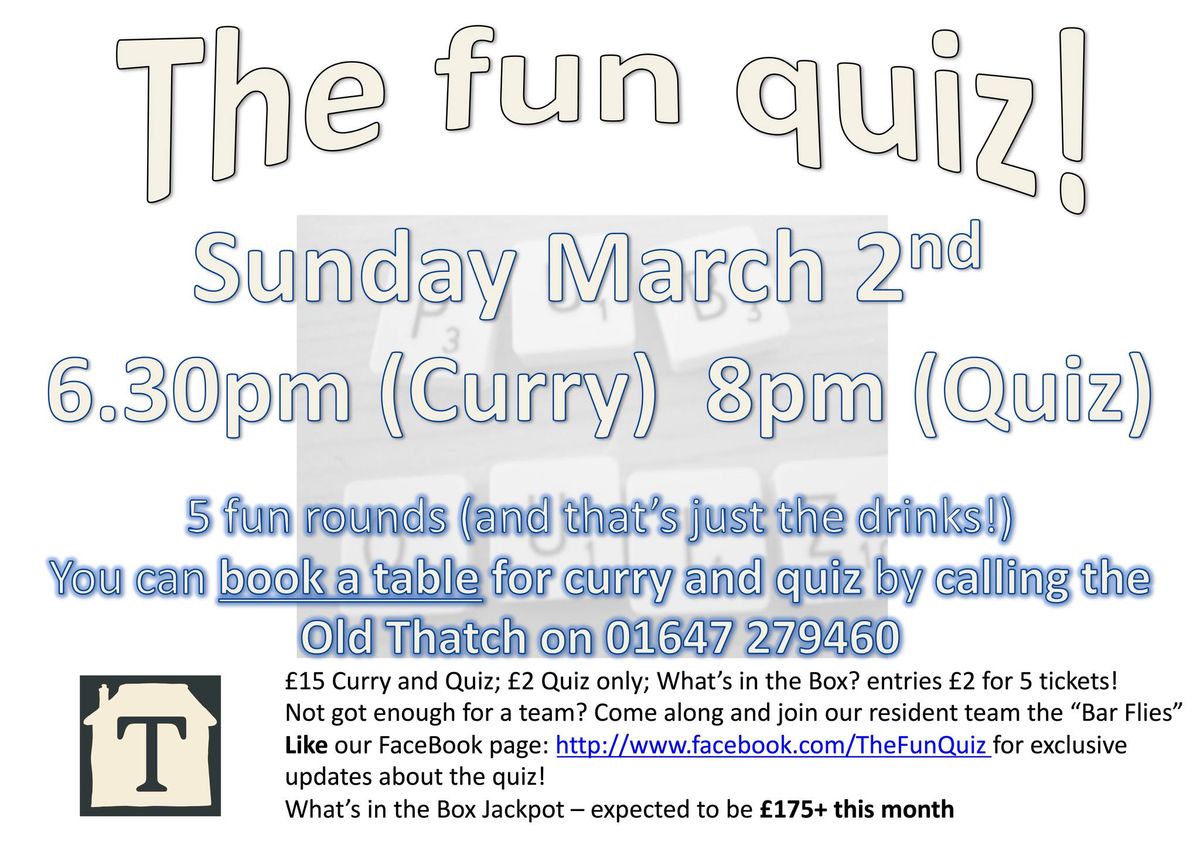 The Fun Quiz - March Edition