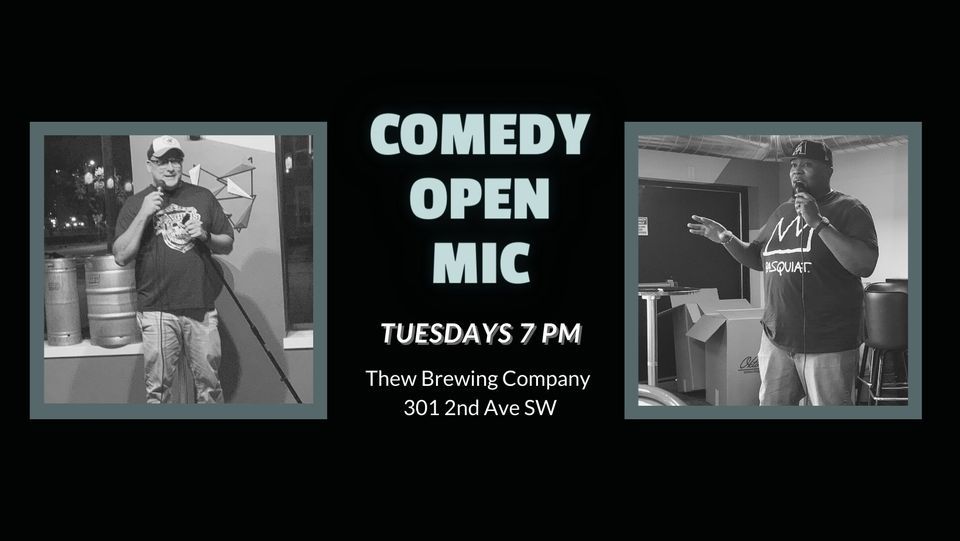 Weekly Open Mic Comedy | Thew Brewing Co.