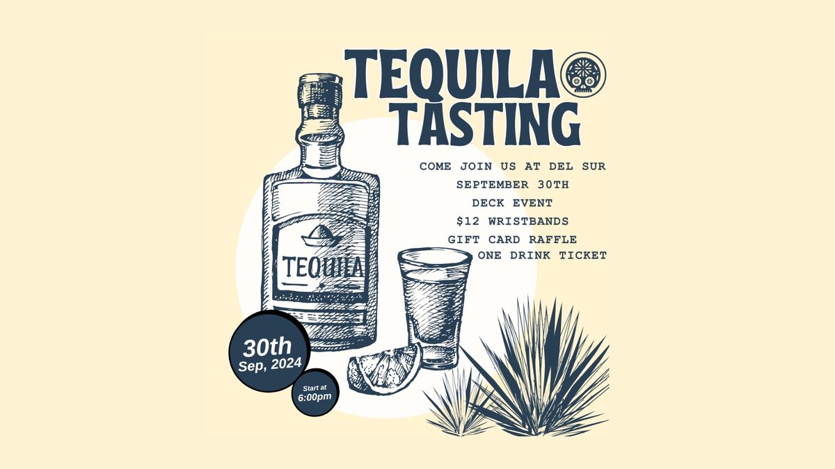 Tequila Tasting at Del Sur Pooler