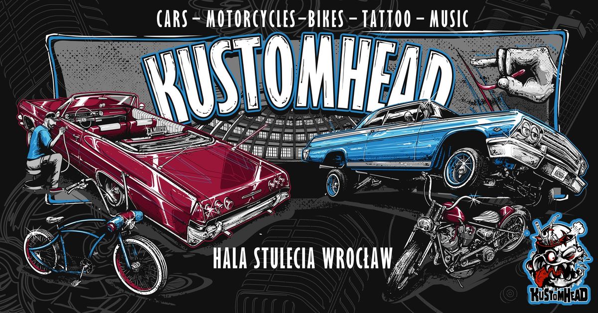 KUSTOMHEAD 2025 - wystawa zabytkowych aut ameryka\u0144skich, motocykli i rower\u00f3w custom