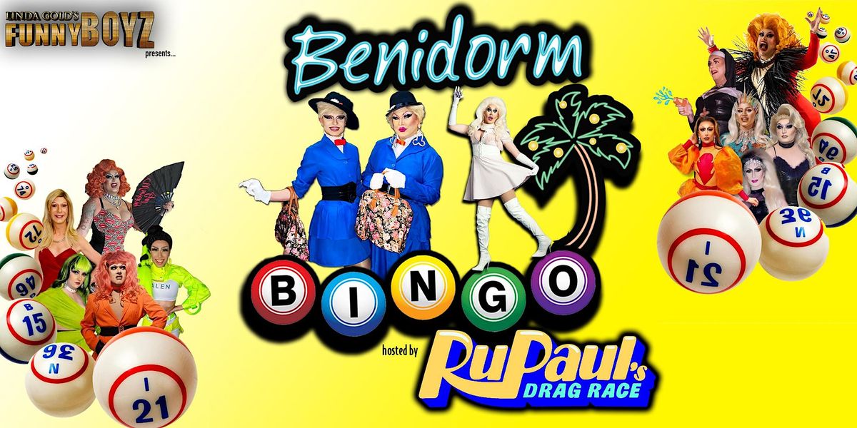 FunnyBoyz Liverpool: Benidorm Bingo hosted by RuPaul's Drag Race queens