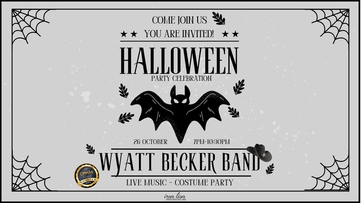 Live Music with Wyatt Becker Band - Halloween Party!