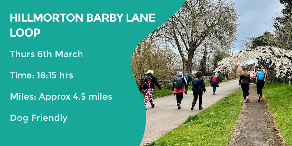 HILLMORTON BARBY LANE LOOP | Approx 4.5 MILES | EASY | WARWICKSHIRE