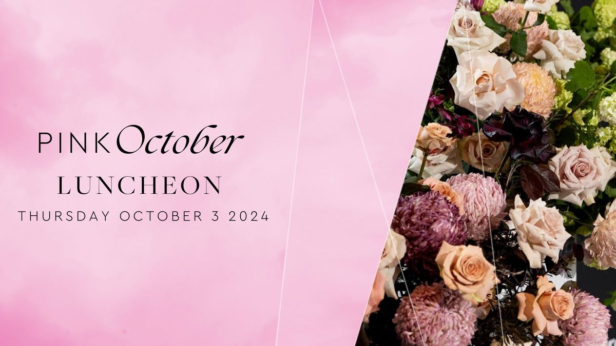 Pink October Charity Luncheon