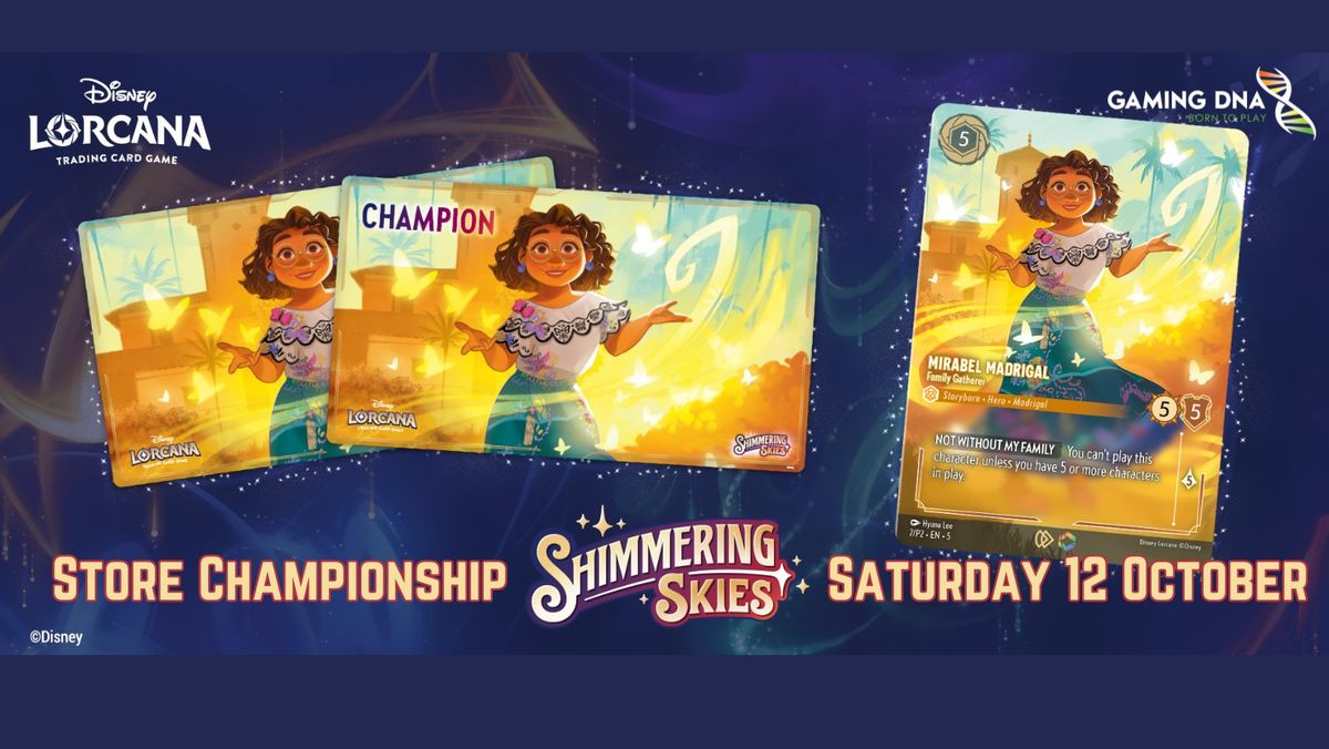 Disney Lorcana: Shimmering Skies Championship!