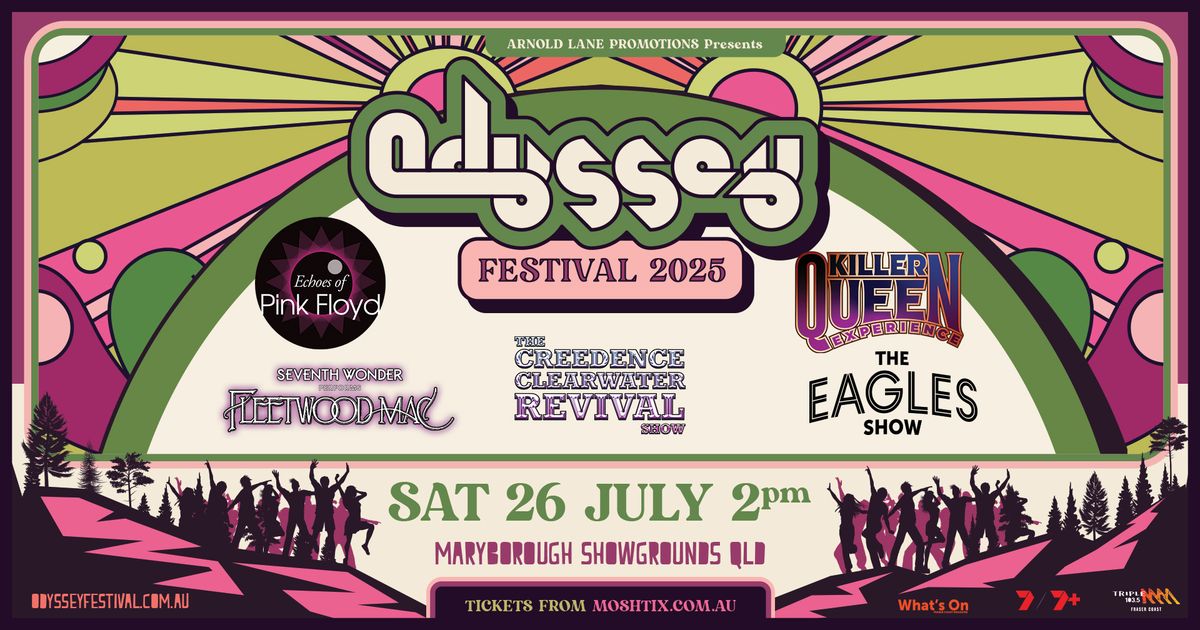 Odyssey Festival - The Ultimate 70s Tribute Festival - Maryborough Showgrounds