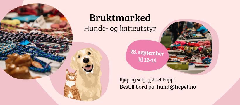 Bruktmarked: Hunde- og katteutstyr