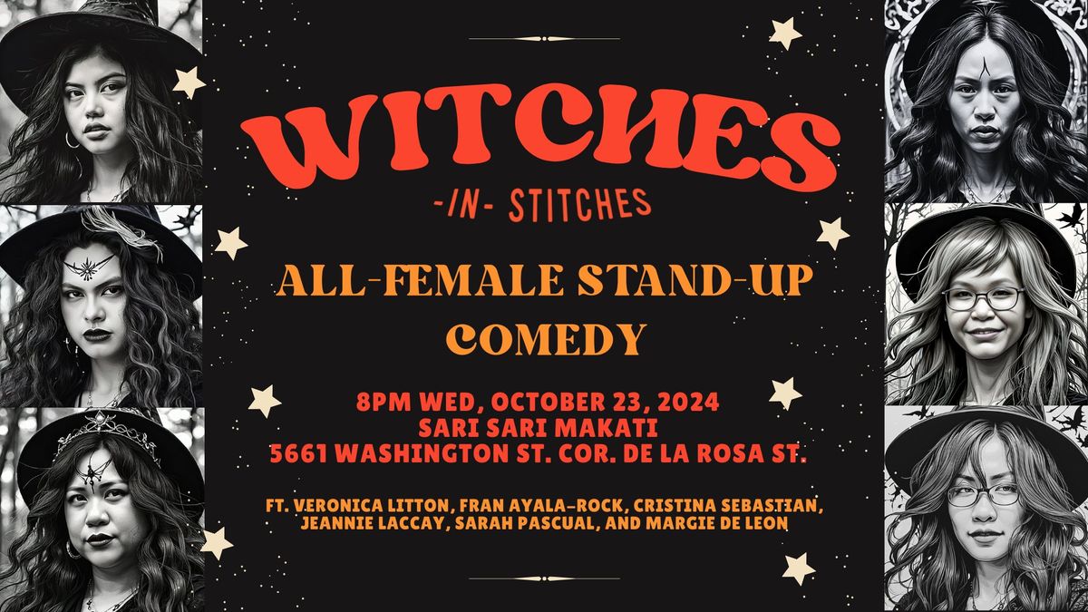 Witches in Stitches: All-Female Halloween Comedy Night