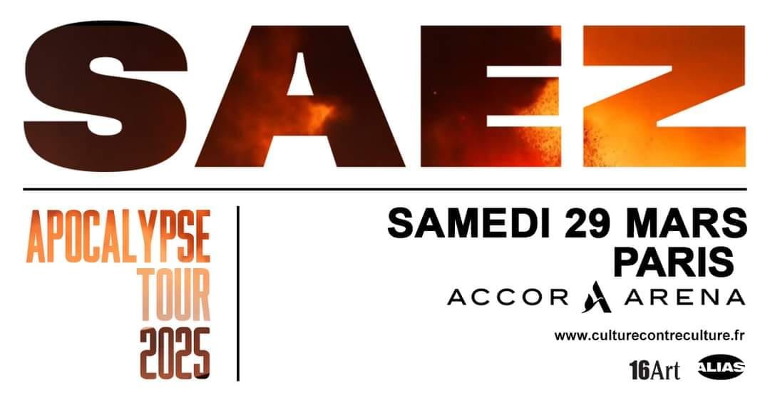 SAEZ - Concert - Accor Arena