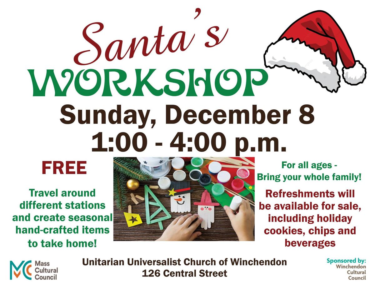 Santa's Workshop Crafternoon